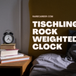 Tischling Rock Weighted Clock: Stylish Timekeeping Solution